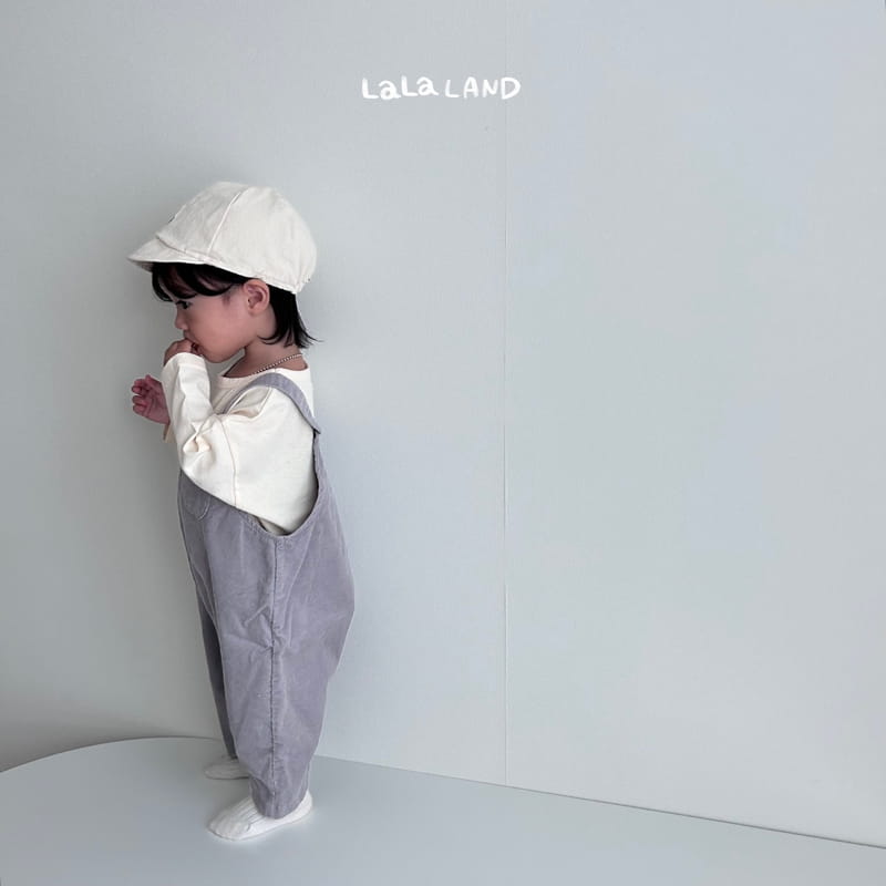 Lalaland - Korean Baby Fashion - #babyoninstagram - Bebe Rib Mini Pocket Dungarees - 12