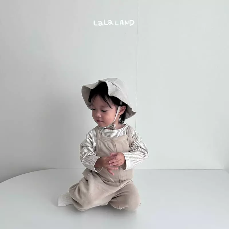 Lalaland - Korean Baby Fashion - #babyoninstagram - Bebe Soft Dungarees - 9