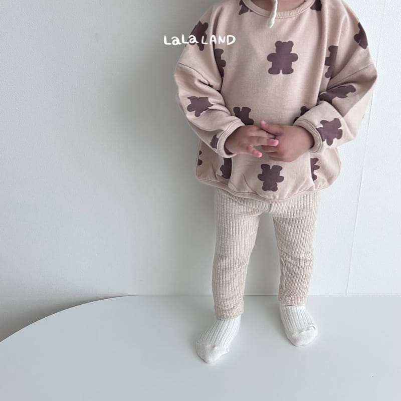 Lalaland - Korean Baby Fashion - #babyoninstagram - Bebe Knit Rib Leggings - 6