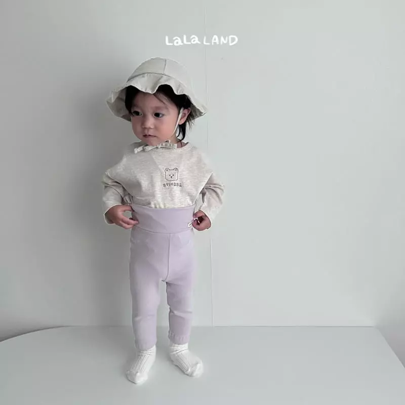 Lalaland - Korean Baby Fashion - #babylifestyle - Bebe Stomach Leggings - 4