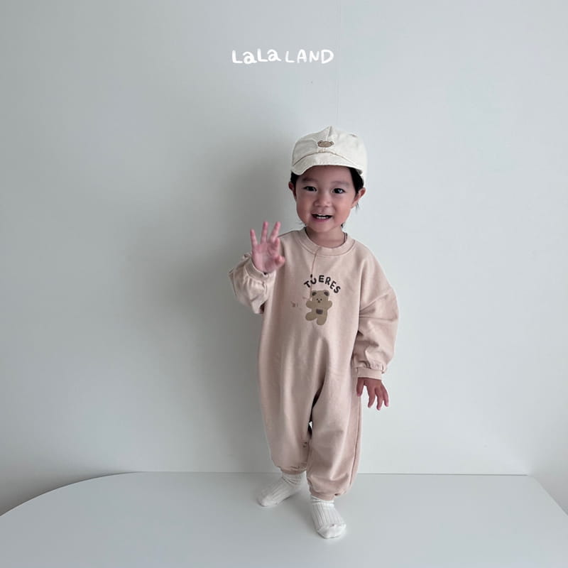 Lalaland - Korean Baby Fashion - #babyootd - Bebe Dubu Bear Bodysuit - 11