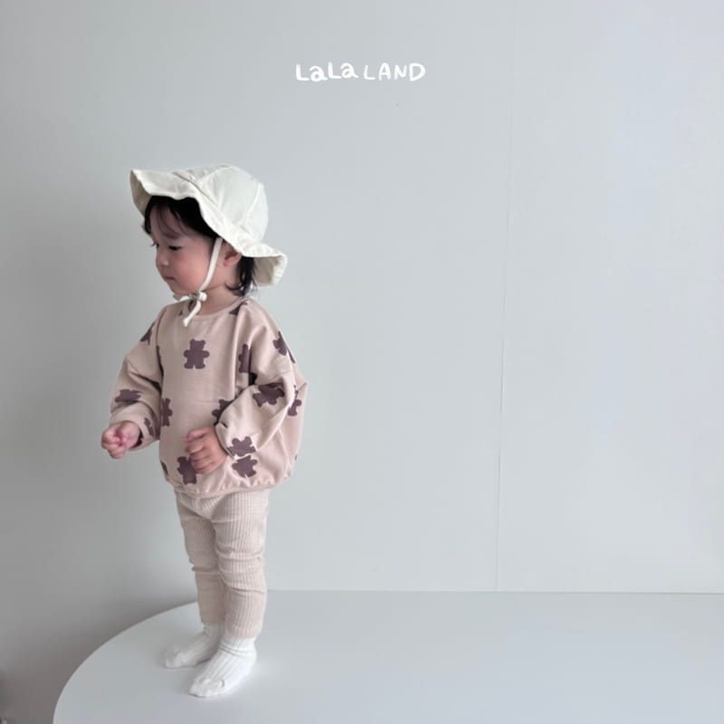 Lalaland - Korean Baby Fashion - #babyootd - Bebe Knit Rib Leggings - 7