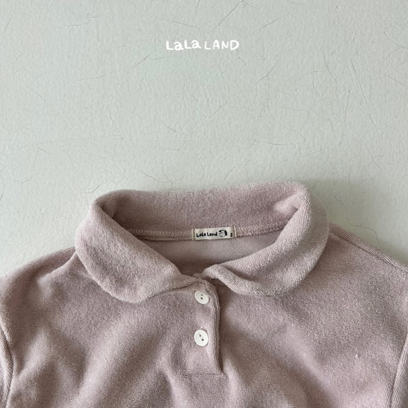 Lalaland - Korean Baby Fashion - #babyootd - Bebe Circle Collar Sweatshirt - 10