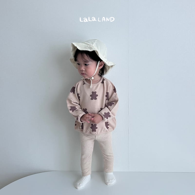 Lalaland - Korean Baby Fashion - #babyoutfit - Bebe Knit Rib Leggings - 8