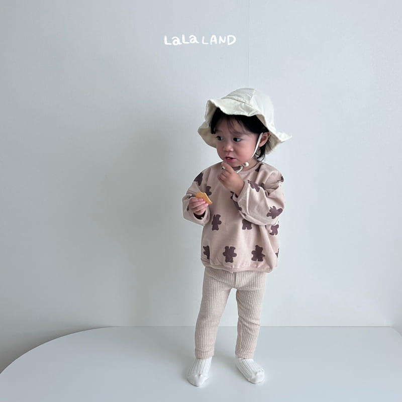 Lalaland - Korean Baby Fashion - #babywear - Bebe Knit Rib Leggings - 10