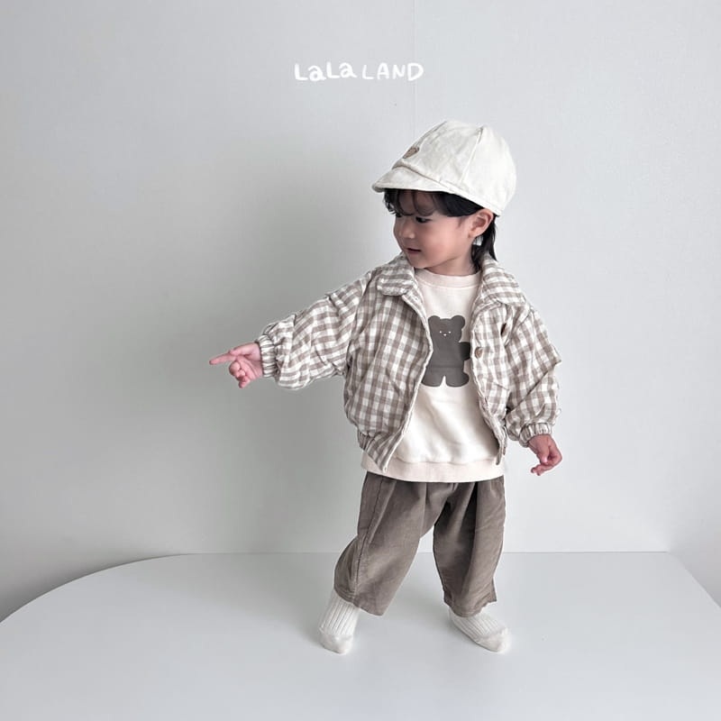 Lalaland - Korean Baby Fashion - #babywear - Bebe Checks Jacket - 9