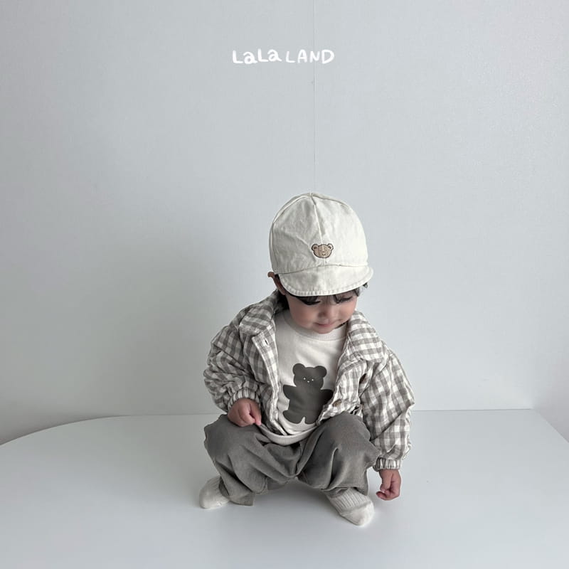 Lalaland - Korean Baby Fashion - #onlinebabyshop - Bebe Checks Jacket - 11