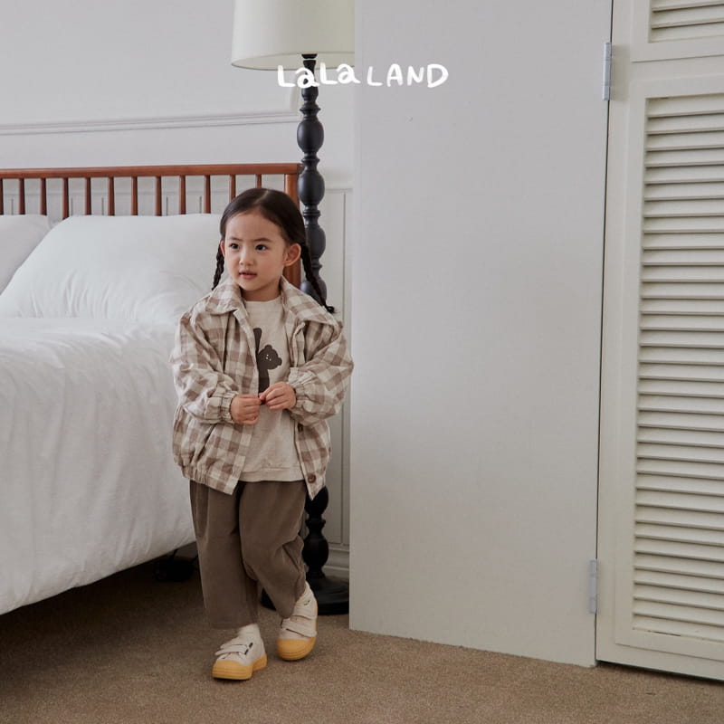 Lalaland - Korean Children Fashion - #Kfashion4kids - Checks Jacket - 5