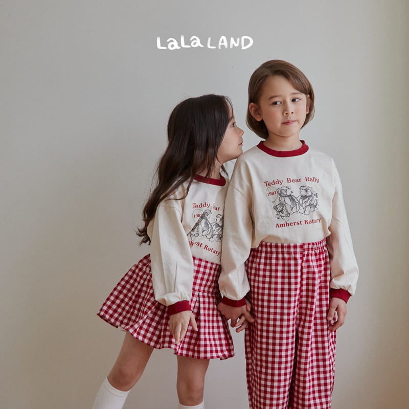 Lalaland - Korean Children Fashion - #Kfashion4kids - Teddy Bear Color Tee - 12