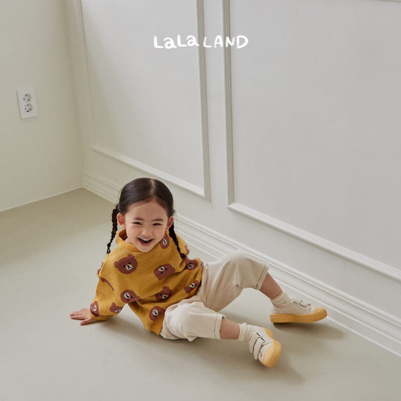 Lalaland - Korean Children Fashion - #Kfashion4kids - La Bear Knit Sweatshirt - 8