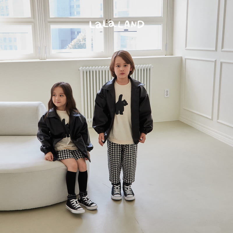Lalaland - Korean Children Fashion - #childofig - Eco Leather Jacket - 12