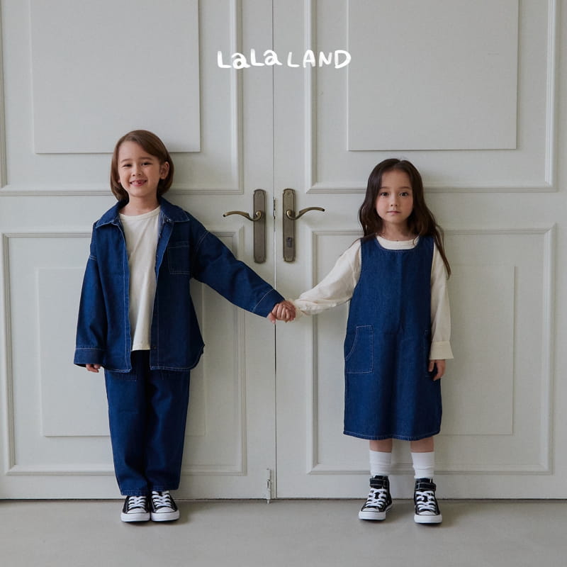 Lalaland - Korean Children Fashion - #childofig - Pocket One-piece - 8