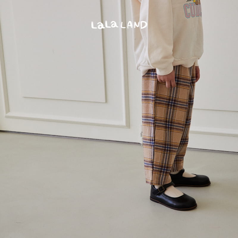 Lalaland - Korean Children Fashion - #childofig - Muse Check Pants - 11