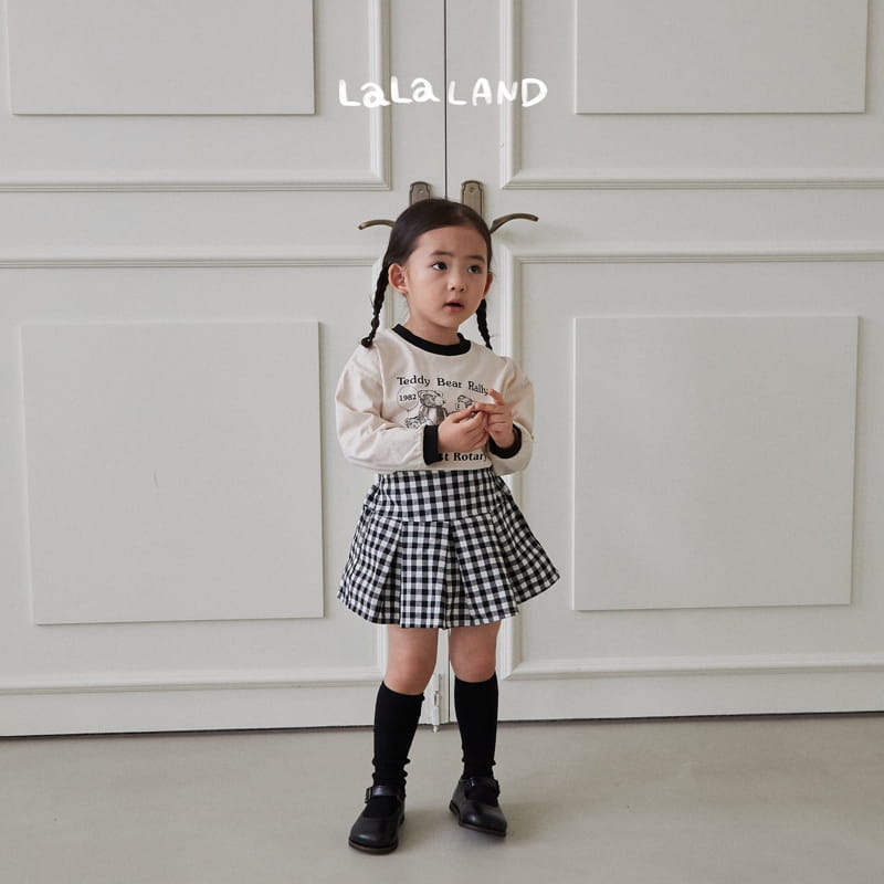 Lalaland - Korean Children Fashion - #childofig - Teddy Bear Color Tee - 3