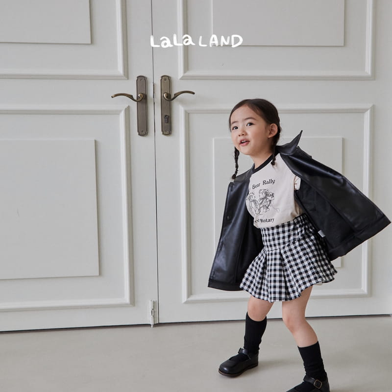 Lalaland - Korean Children Fashion - #designkidswear - Teddy Bear Color Tee - 6