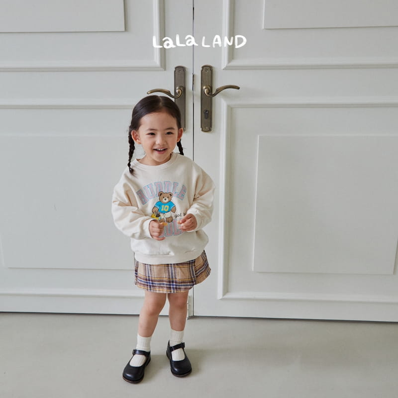 Lalaland - Korean Children Fashion - #discoveringself - Muse Check Skirt - 5