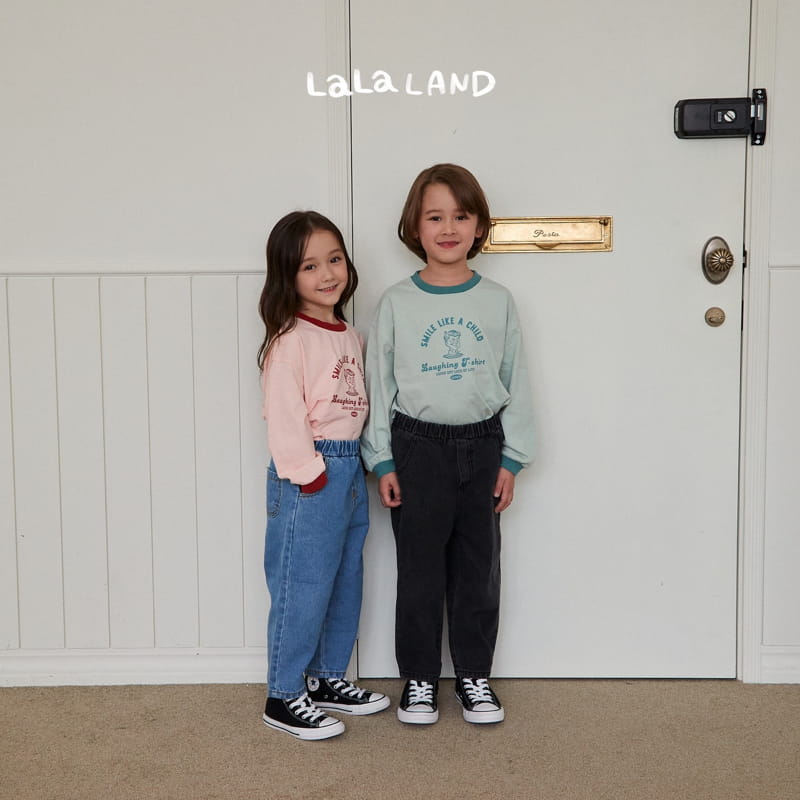 Lalaland - Korean Children Fashion - #discoveringself - Child Piping Tee - 6