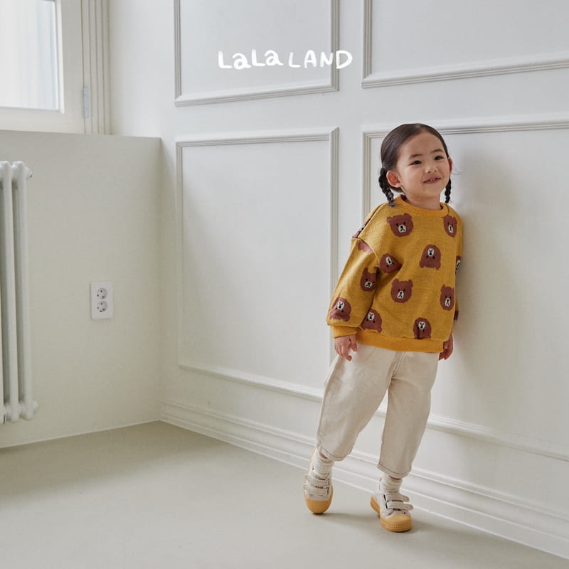 Lalaland - Korean Children Fashion - #discoveringself - La Bear Knit Sweatshirt - 3