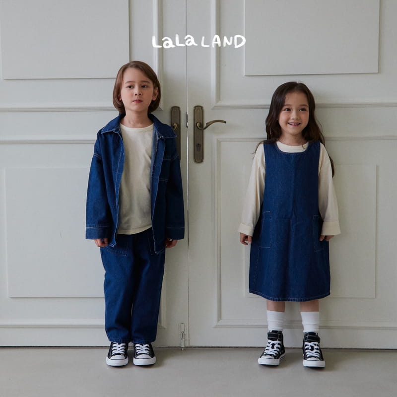 Lalaland - Korean Children Fashion - #fashionkids - Pocket One-piece - 12