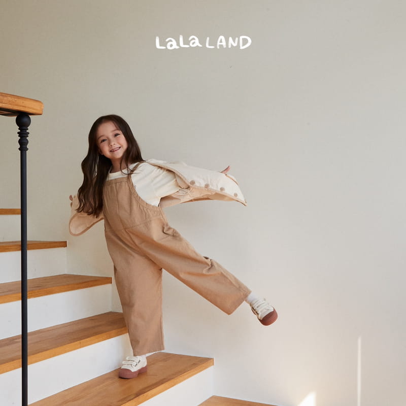 Lalaland - Korean Children Fashion - #kidsshorts - Piping Dungarees Pants - 11