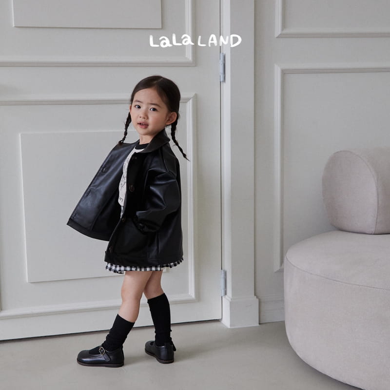 Lalaland - Korean Children Fashion - #kidsshorts - Gobang Check Skirt - 8