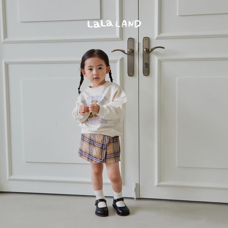 Lalaland - Korean Children Fashion - #kidsshorts - Muse Check Skirt - 7