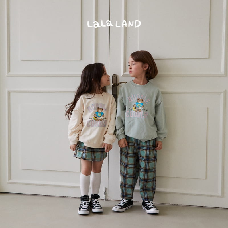 Lalaland - Korean Children Fashion - #kidsshorts - Muse Check Pants - 2
