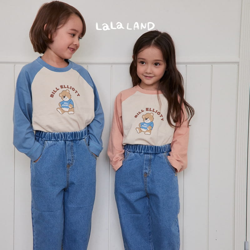 Lalaland - Korean Children Fashion - #kidsshorts - Elliott Raglan Tee - 10