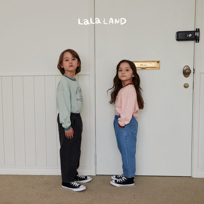 Lalaland - Korean Children Fashion - #kidsshorts - Child Piping Tee - 8
