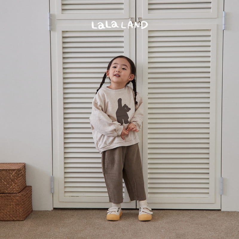 Lalaland - Korean Children Fashion - #kidsshorts - Boa Sweatshirt - 3