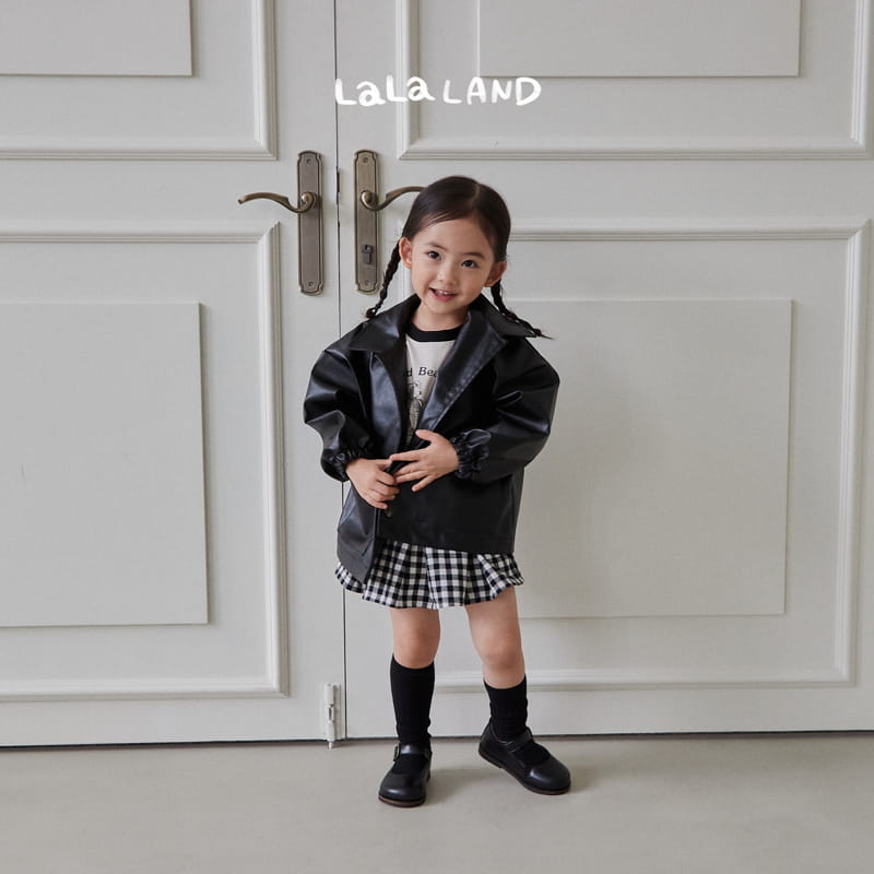 Lalaland - Korean Children Fashion - #kidsstore - Eco Leather Jacket - 2