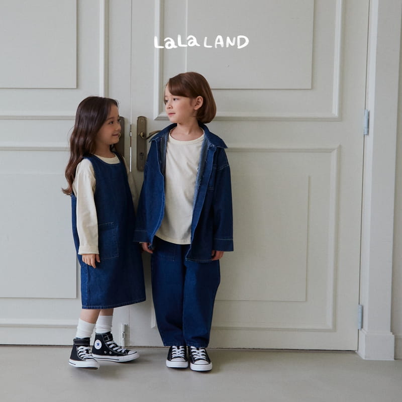 Lalaland - Korean Children Fashion - #kidsstore - Lala Denim Shirt - 10