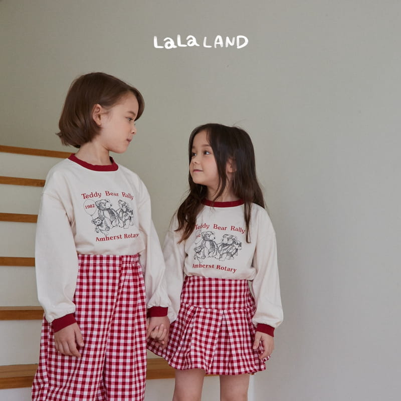 Lalaland - Korean Children Fashion - #kidsstore - Teddy Bear Color Tee - 10
