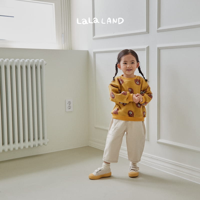 Lalaland - Korean Children Fashion - #kidsstore - La Bear Knit Sweatshirt - 6
