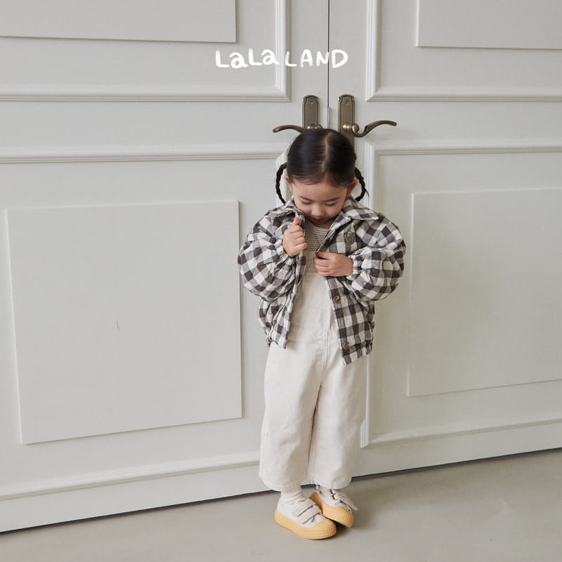 Lalaland - Korean Children Fashion - #kidsstore - Checks Jacket - 4