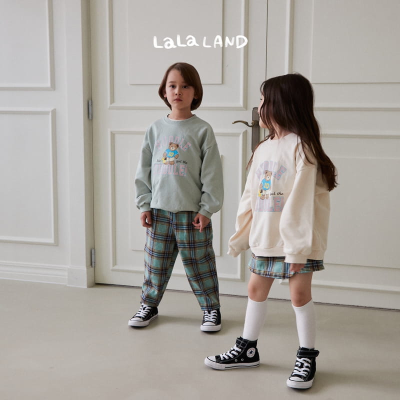 Lalaland - Korean Children Fashion - #kidsstore - Muse Check Pants - 4