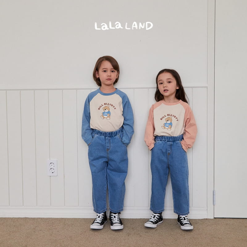 Lalaland - Korean Children Fashion - #kidzfashiontrend - Elliott Raglan Tee - 12
