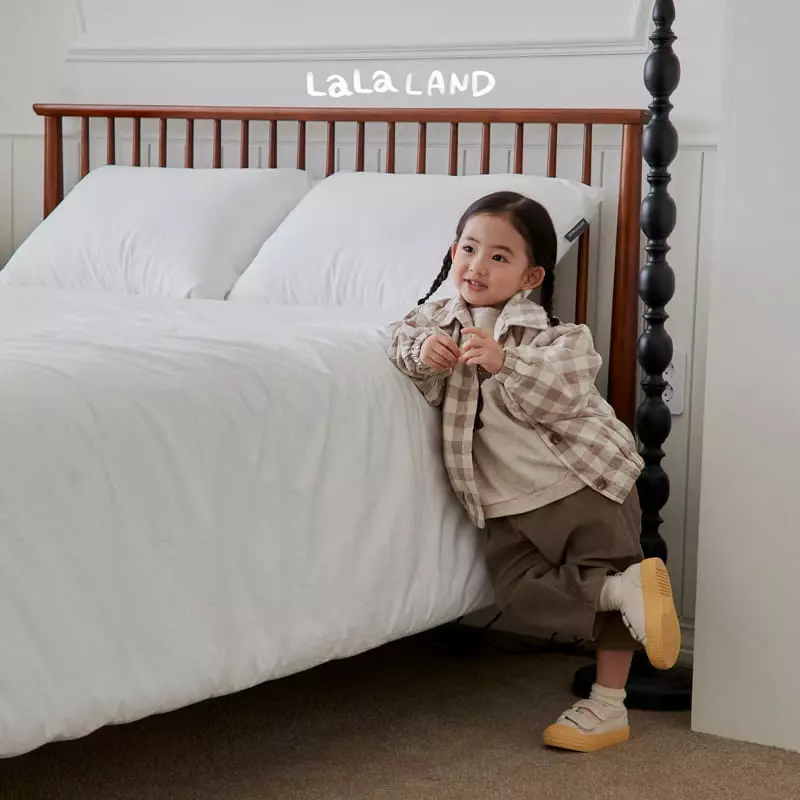 Lalaland - Korean Children Fashion - #littlefashionista - Checks Jacket - 6