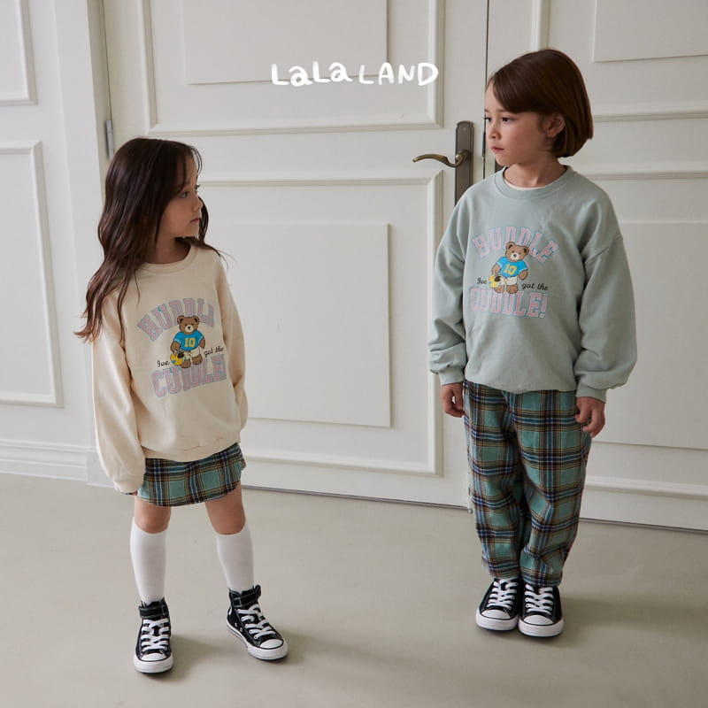 Lalaland - Korean Children Fashion - #littlefashionista - Muse Check Skirt - 11
