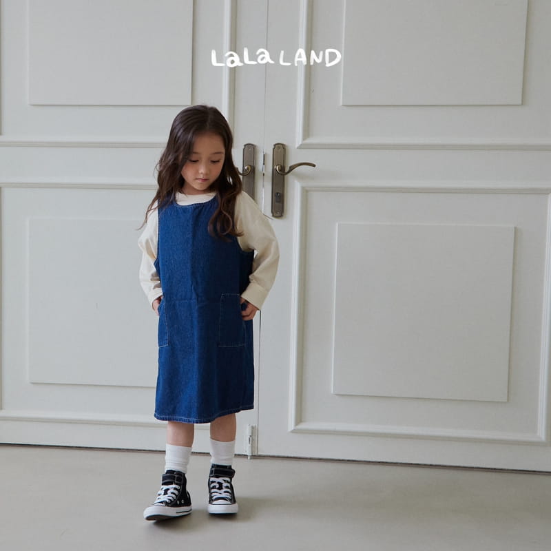 Lalaland - Korean Children Fashion - #magicofchildhood - Pocket One-piece - 2