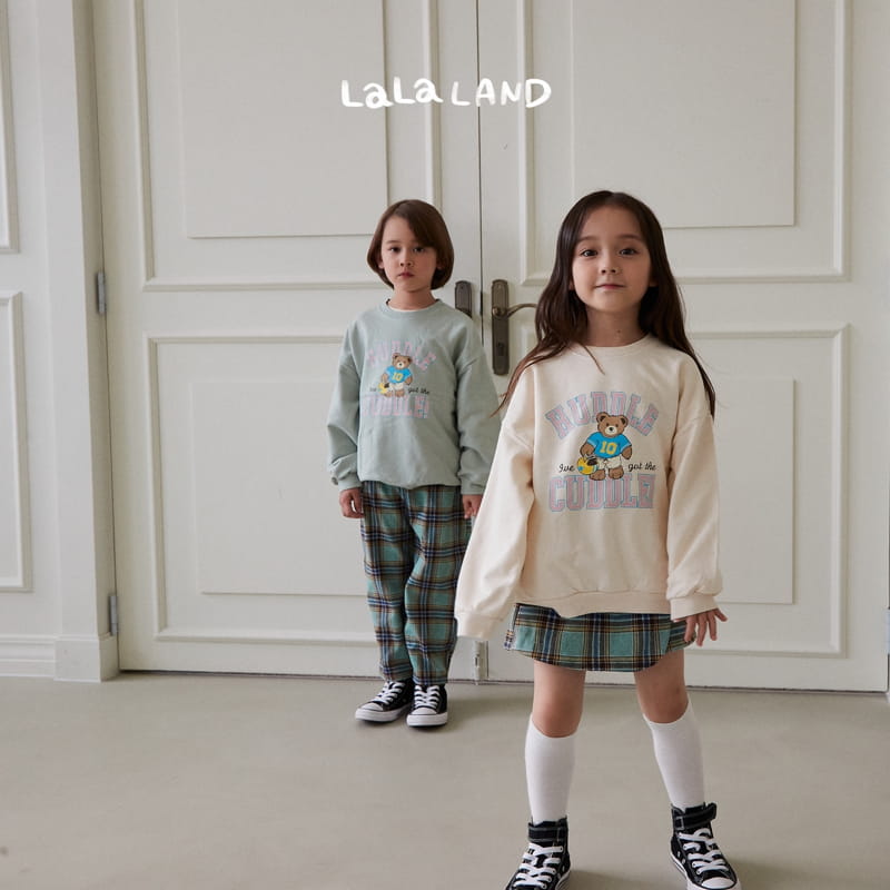 Lalaland - Korean Children Fashion - #magicofchildhood - Muse Check Skirt - 12
