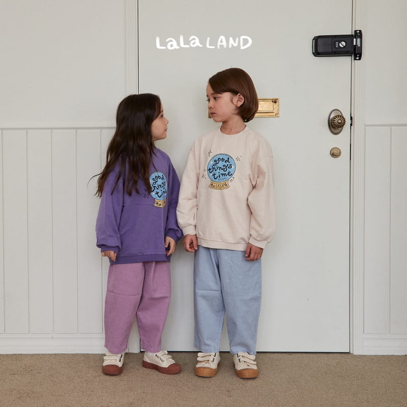 Lalaland - Korean Children Fashion - #littlefashionista - Rib Pants - 4