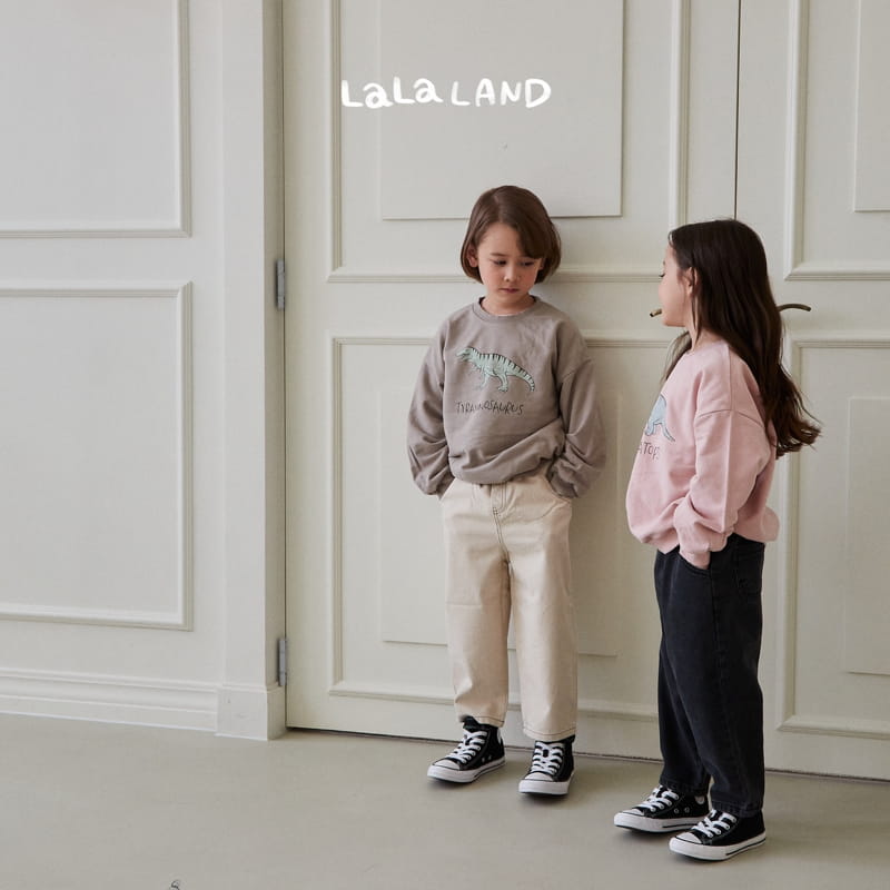 Lalaland - Korean Children Fashion - #littlefashionista - Dino Sweatshirt - 4