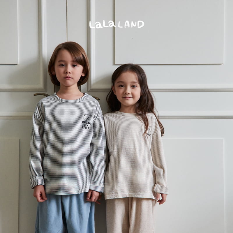 Lalaland - Korean Children Fashion - #minifashionista - Saint Stripes Tee - 3