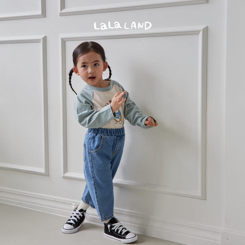 Lalaland - Korean Children Fashion - #minifashionista - Elliott Raglan Tee - 2