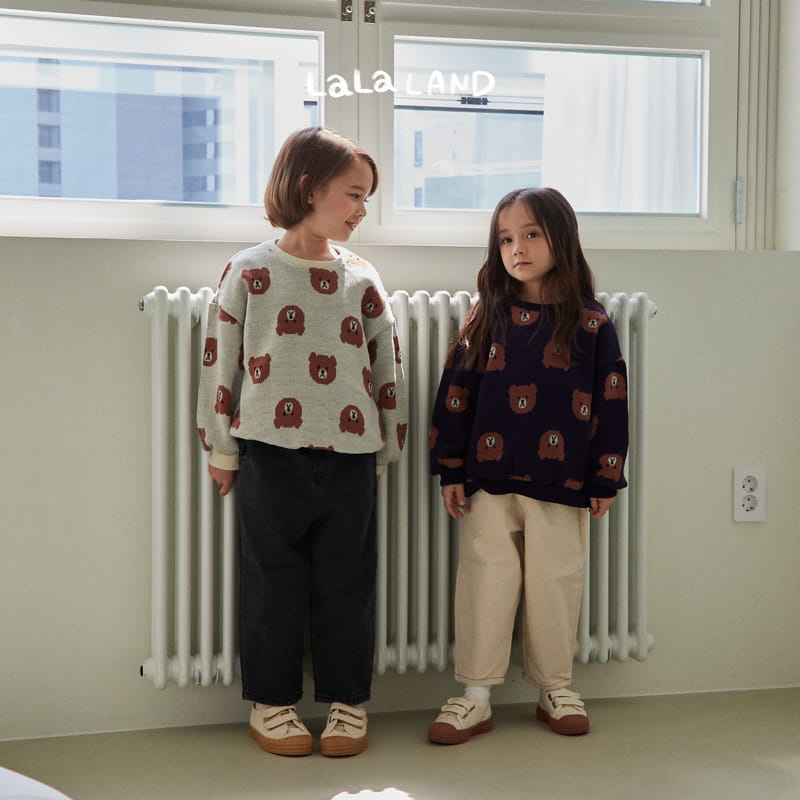 Lalaland - Korean Children Fashion - #minifashionista - La Bear Knit Sweatshirt - 11