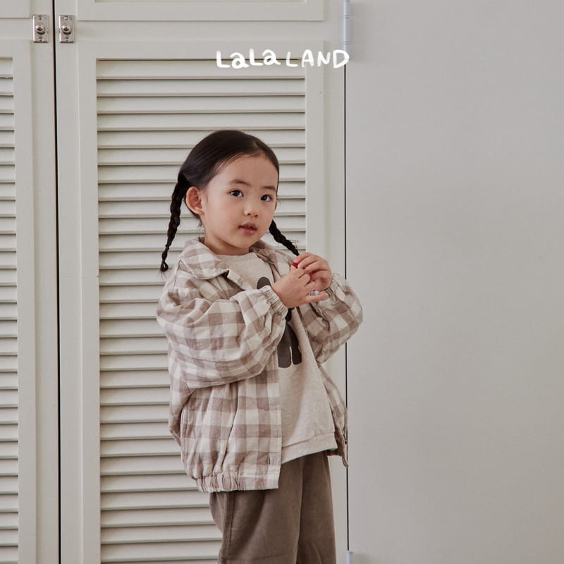 Lalaland - Korean Children Fashion - #prettylittlegirls - Checks Jacket - 9