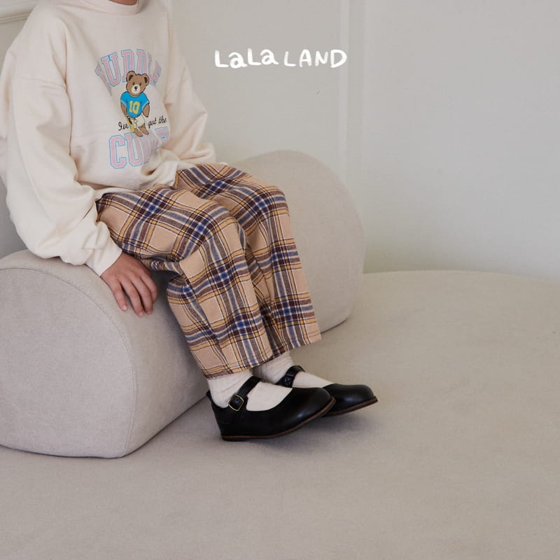 Lalaland - Korean Children Fashion - #prettylittlegirls - Muse Check Pants - 9