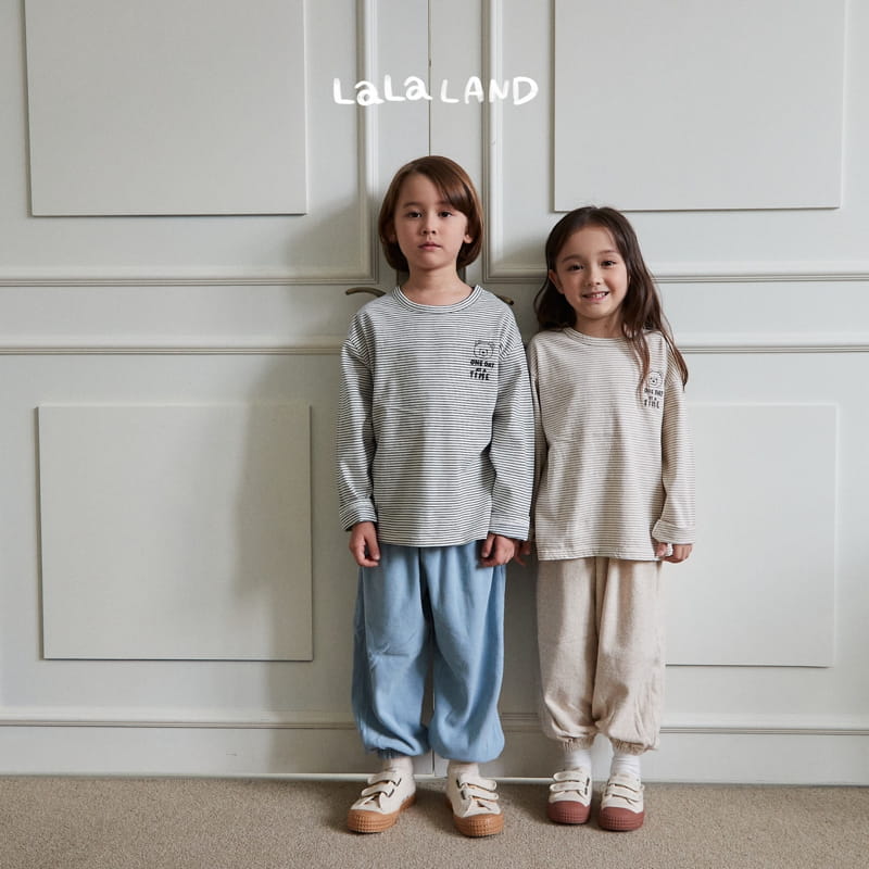 Lalaland - Korean Children Fashion - #minifashionista - Saint Stripes Tee - 4