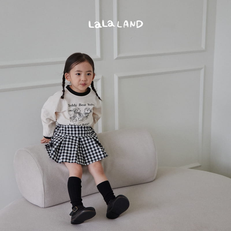 Lalaland - Korean Children Fashion - #prettylittlegirls - Teddy Bear Color Tee - 2